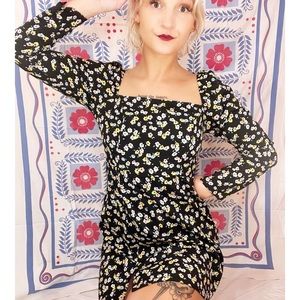 ASOS ditsy floral mini dress